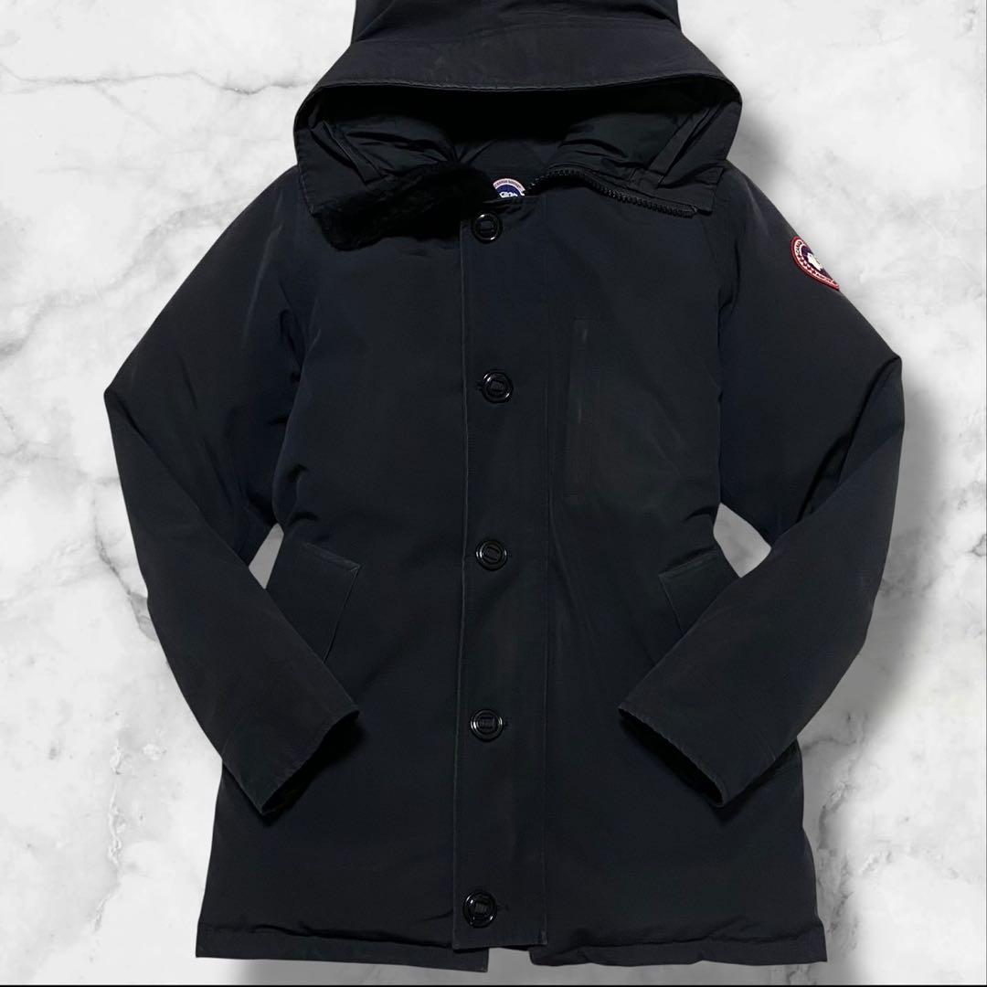 カナダグース ダウンジャケット ブラック Mサイズ メンズ