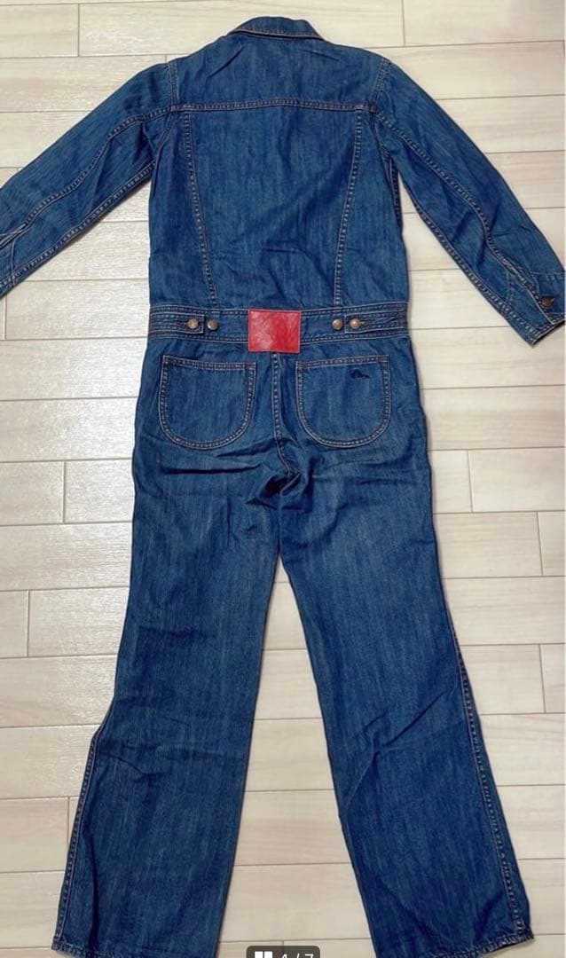 エヴィス　EVISU メンズオーバーオール　ジーンズ　デニム