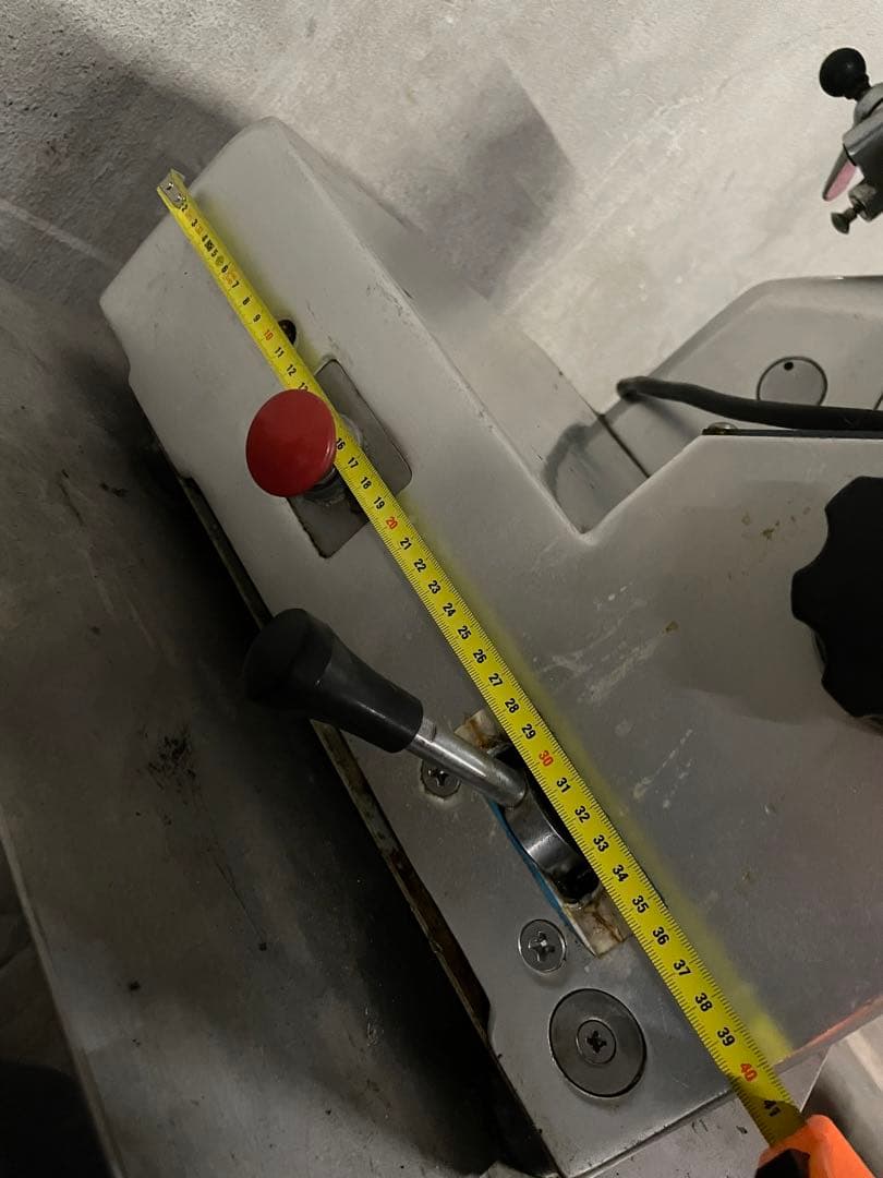 ワタナベフーマック ミートスライサー 安全スイッチ付き