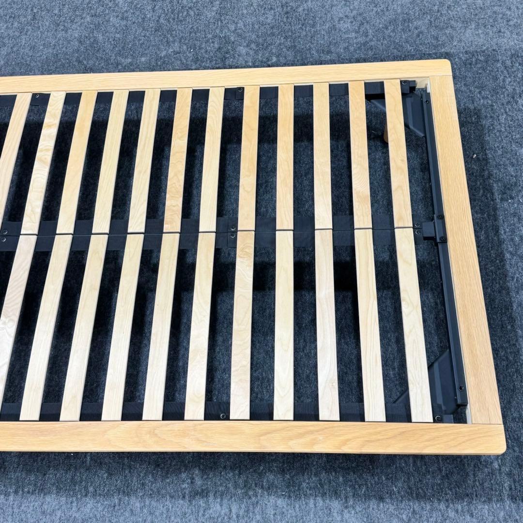 無印良品 ベッドフレーム セミダブル オーク突板 d5306 格安 お買い得