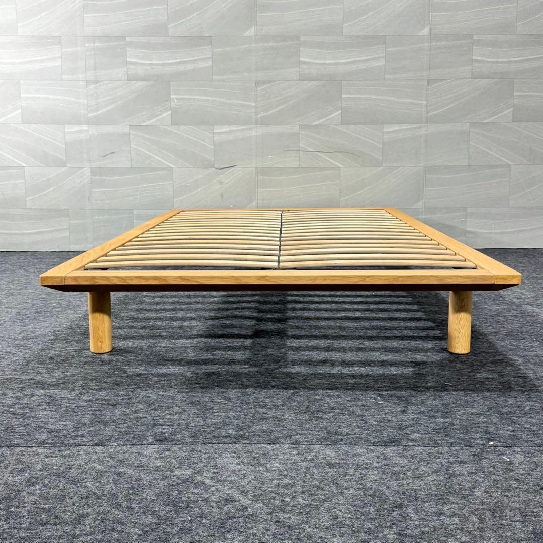 無印良品 ベッドフレーム セミダブル オーク突板 d5306 格安 お買い得