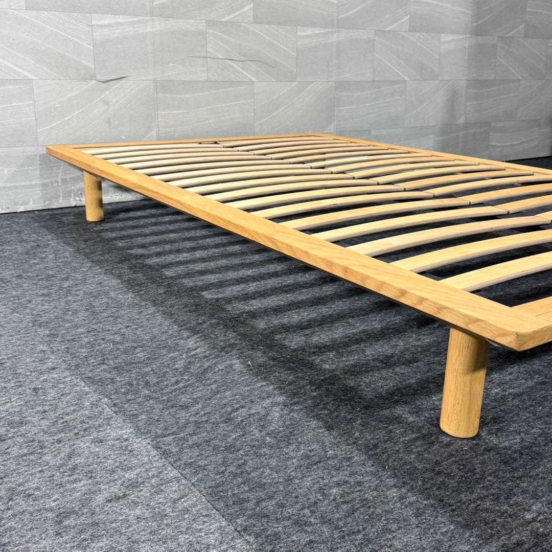 無印良品 ベッドフレーム セミダブル オーク突板 d5306 格安 お買い得