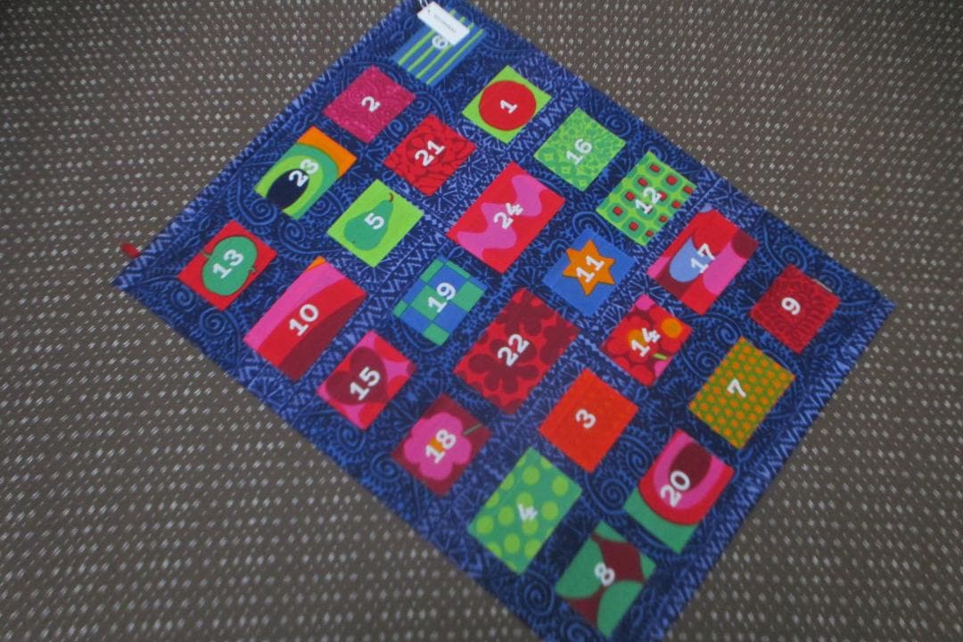 marimekko マリメッコ アドベントカレンダー ヴィンテージ ブルー