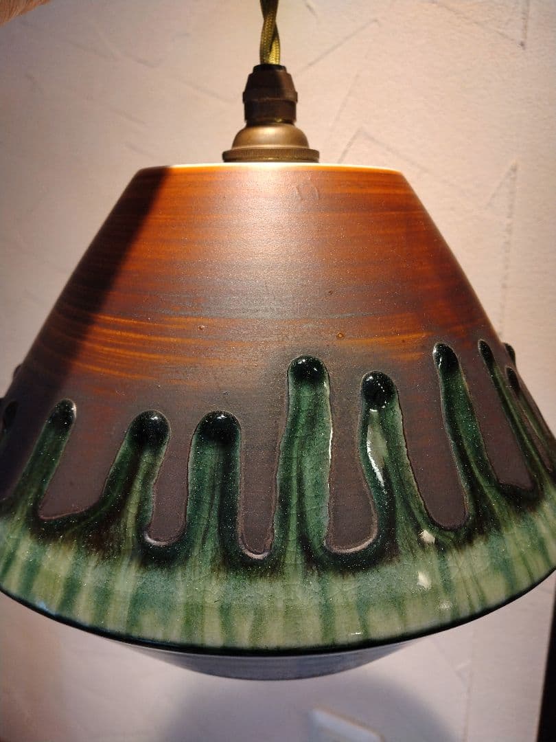 Marina　マルヒロ　タンクランプ　M　ペンダントライト　波佐見焼