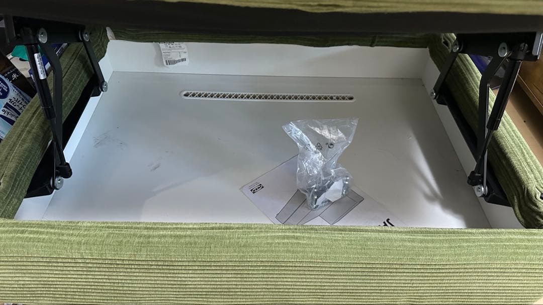 値下げ交渉可能 JÄTTEBO 1.5人掛けソファサムサラダークイエローグリーン