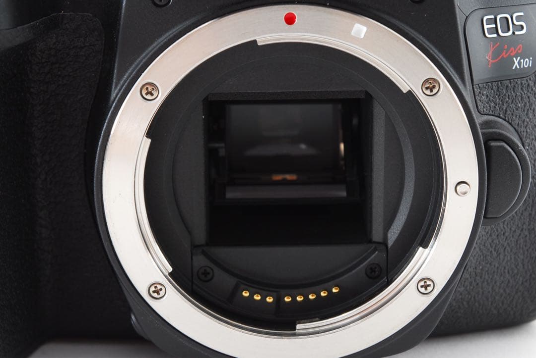 保証付　最新機種　canon kiss x10i標準&望遠ダブルレンズセット