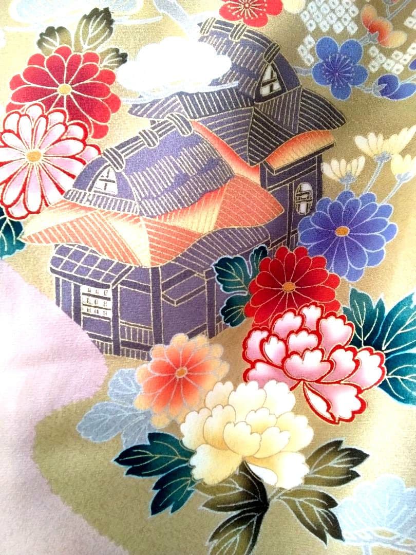 振袖フルセット、正絹振袖成人式、重ね襟、帯揚げ帯締め、西陣袋帯、襦袢、ガード加工