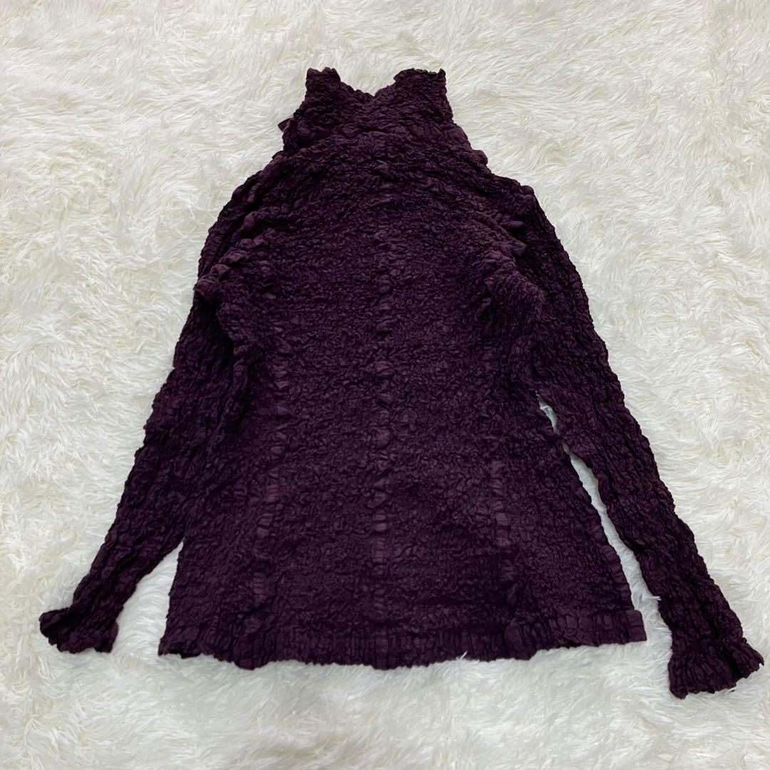 美品 me ISSEYMIYAKE ジャケット カリフラワー パープル