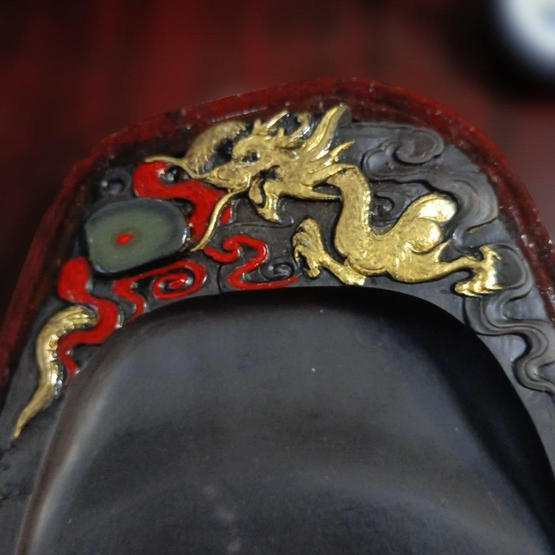 端渓硯と硯箱セット