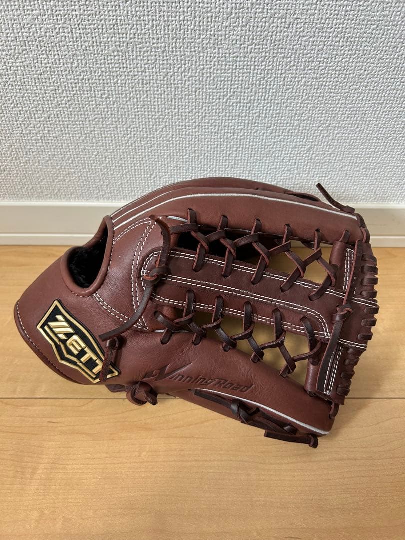 ZETT Wandit Road ブラウン 大人　軟式　外野用グローブ