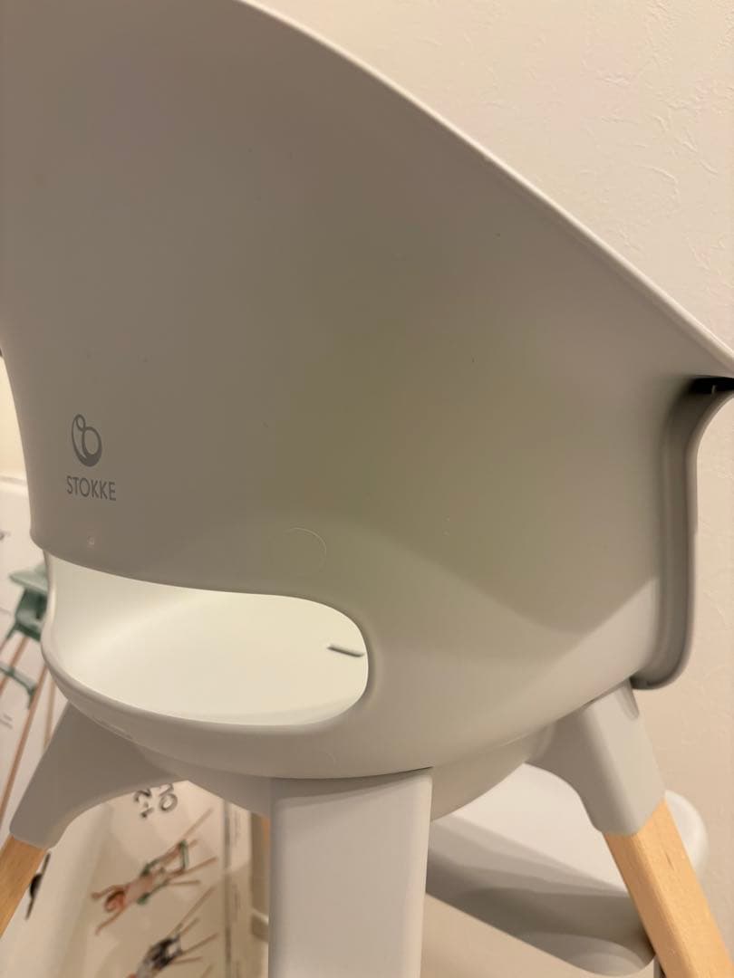 STOKKE CLIKK　クラウドグレー　ベビーハイチェア