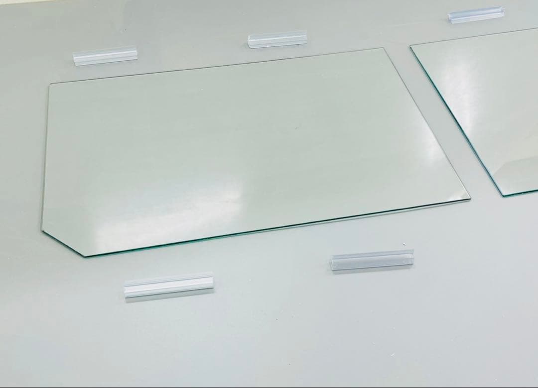 ラスト1台　超特注900×135×150㎜　7室水槽 クリアシリコン 未使用品