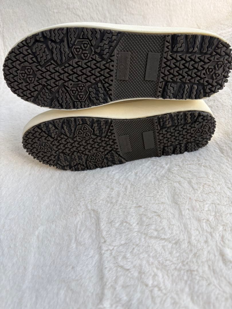 USETSU [ウセツ]スノーブーツショートブーツ 防水 グレー 24.5cm