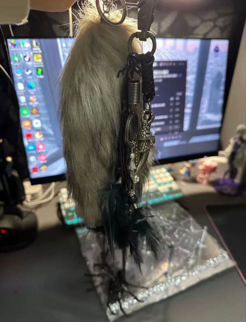 ケムリ系キーホルダー