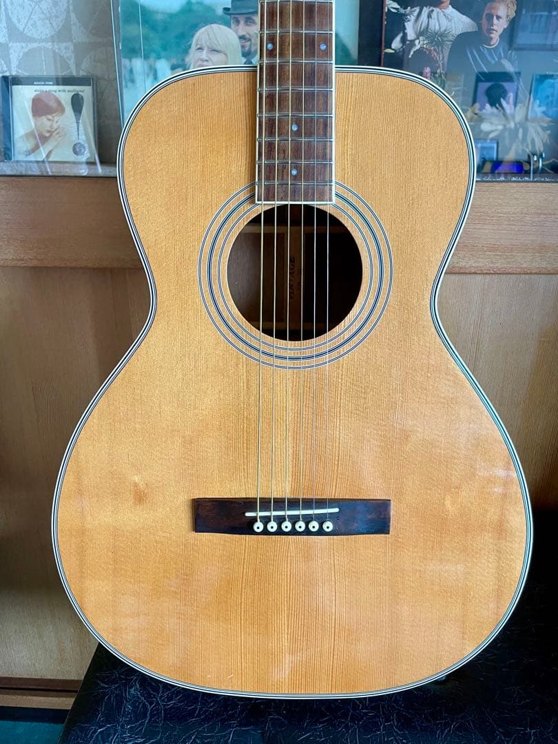 VINTAGE VN-00 パーラーギター ニューヨーカー ダブルオーサイズ